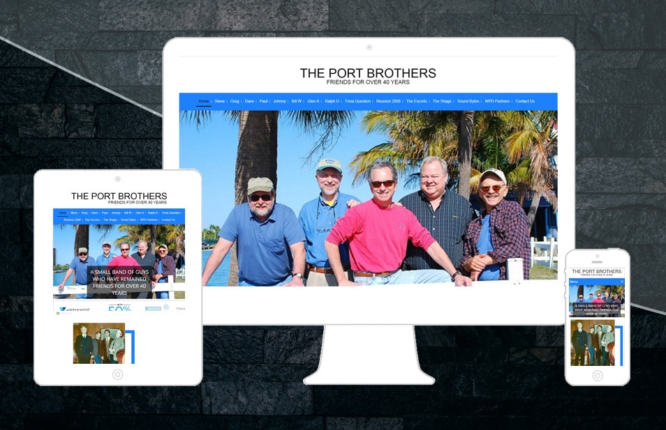 The Port Brothers Web Design Portfolio