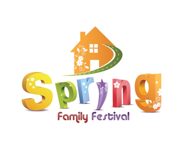 Spring Family Festivals Logo Design Logo Design Portfolio
