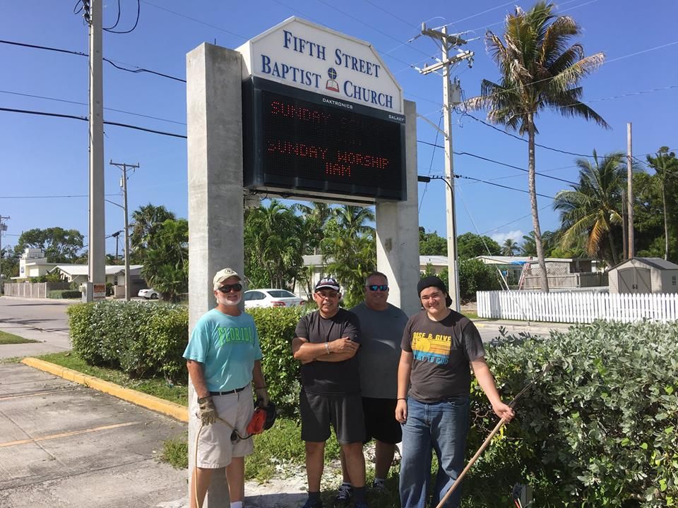 Fifth Street Baptist Church - Key West Cleanliness