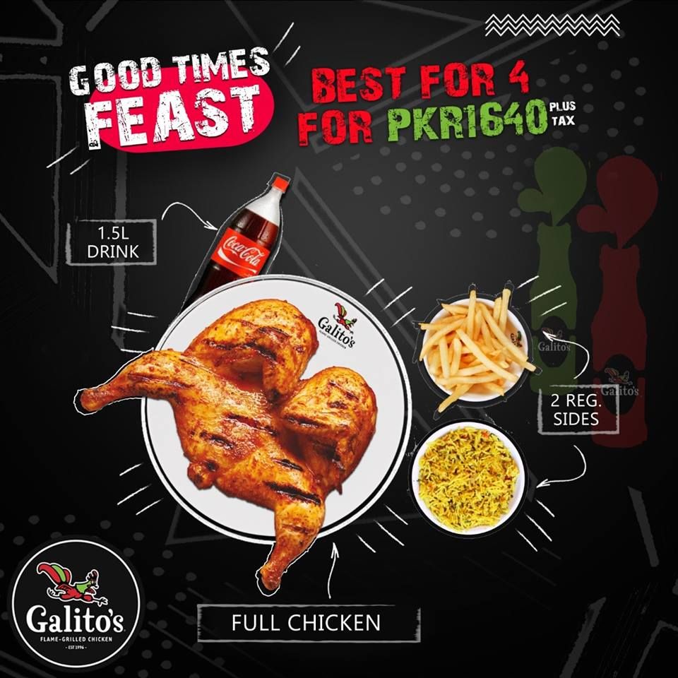 Galito's - Flame Grilled Chicken - Lahore Organization