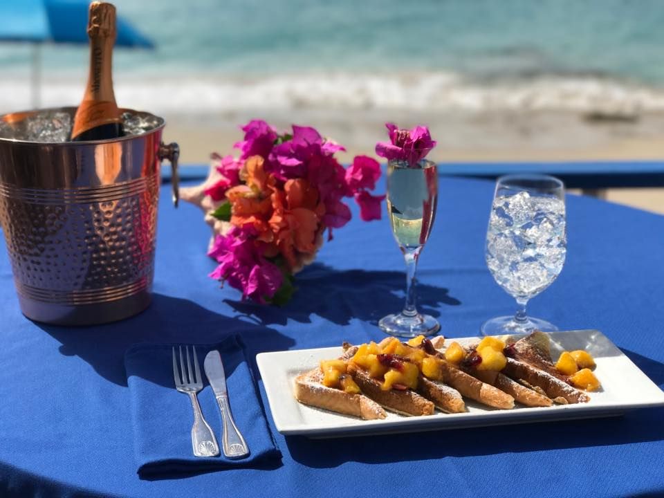 Beach Side Cafe at Sand Castle on the Beach - St Croix Informative