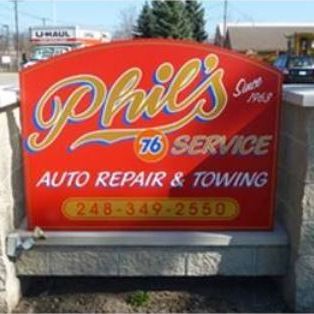 Phil's 76 Service Inc. - Northville Appointments