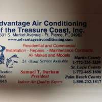 Advantage Air Conditioning of the Treasure Coast - Fort Advantage Air Conditioning of the Treasure Coast - Fort, Advantage Air Conditioning of the Treasure Coast - Fort, 601 S Market Ave, Fort Pierce, FL, , construction, Service - Construction, building, remodel, build, addition, , contractor, build, design, decorate, construction, permit, Services, grooming, stylist, plumb, electric, clean, groom, bath, sew, decorate, driver, uber