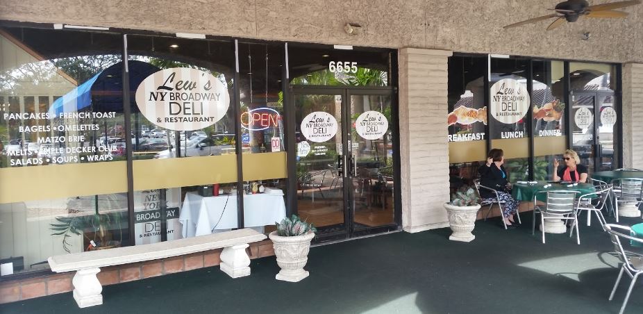 Lew's New York Broadway Deli - Boynton Beach Regulations