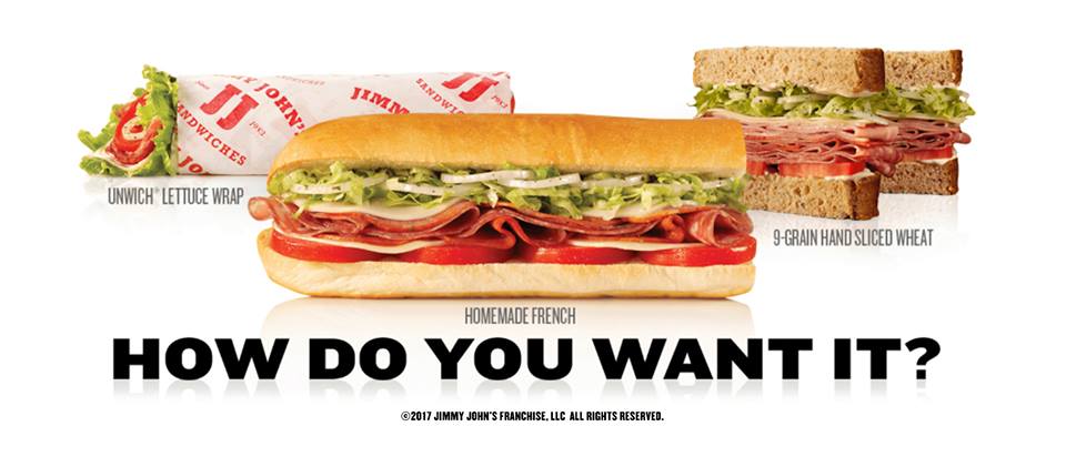 Jimmy John's Gourmet Sandwich Standardized