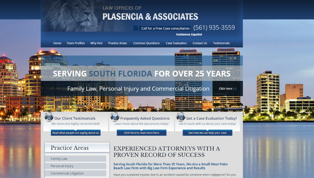 Plasencia & Associates - West Palm Beach Information
