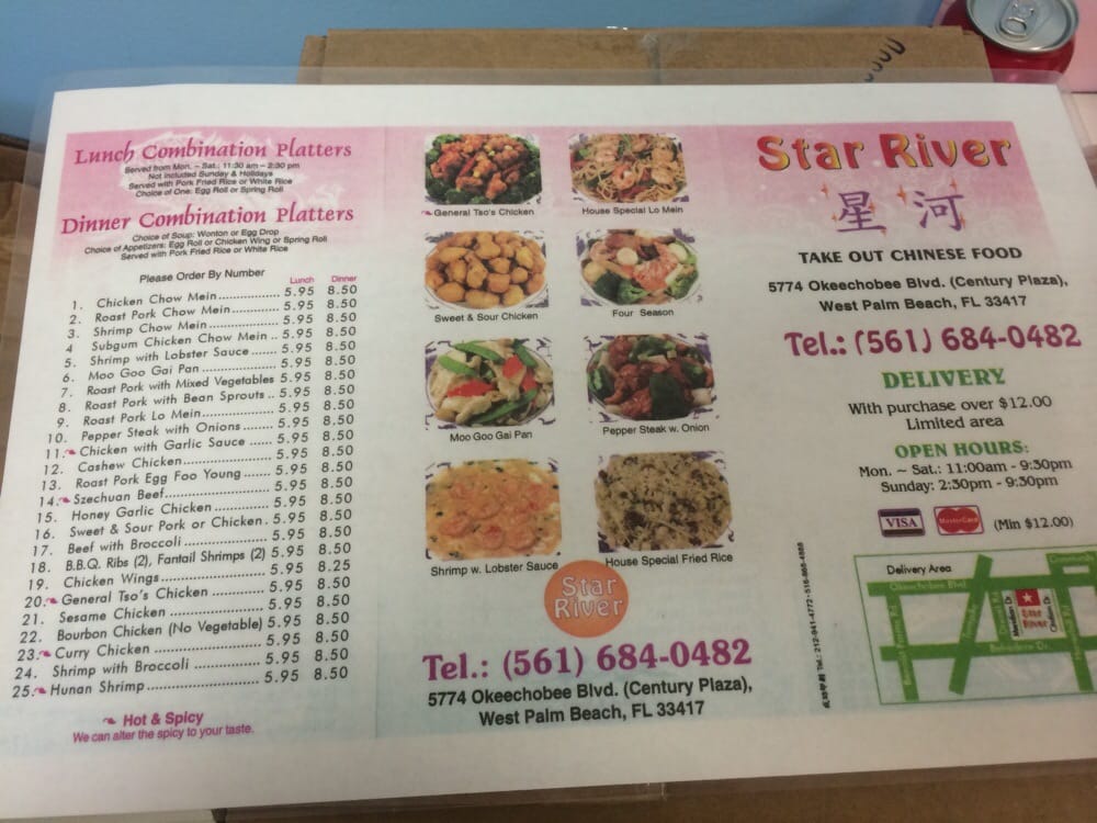 Star River Chinese Take Out - West Palm Beach Appropriate