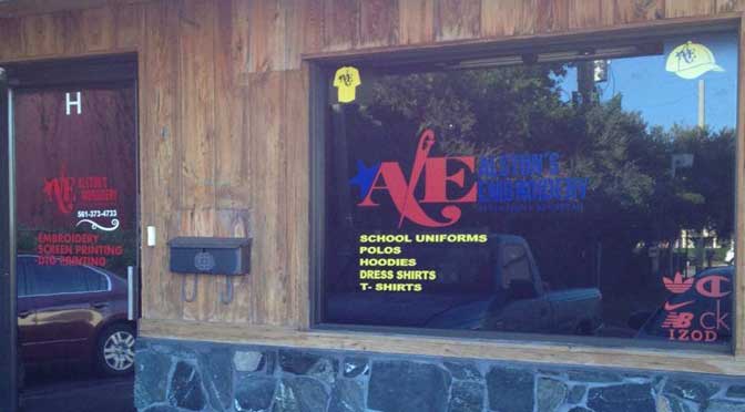 Alston's Embroidery - Haverhill Regulations