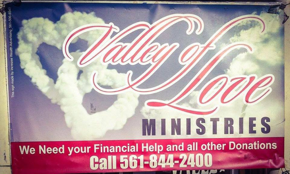 Valley of Love Ministries - Riviera Beach Availability