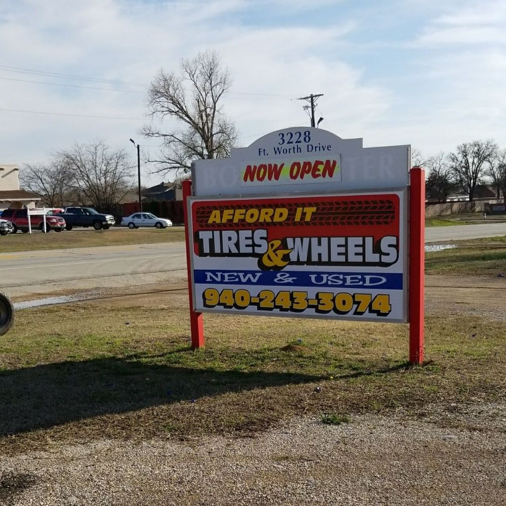 Afford-It Tires & Wheels - Denton Certification