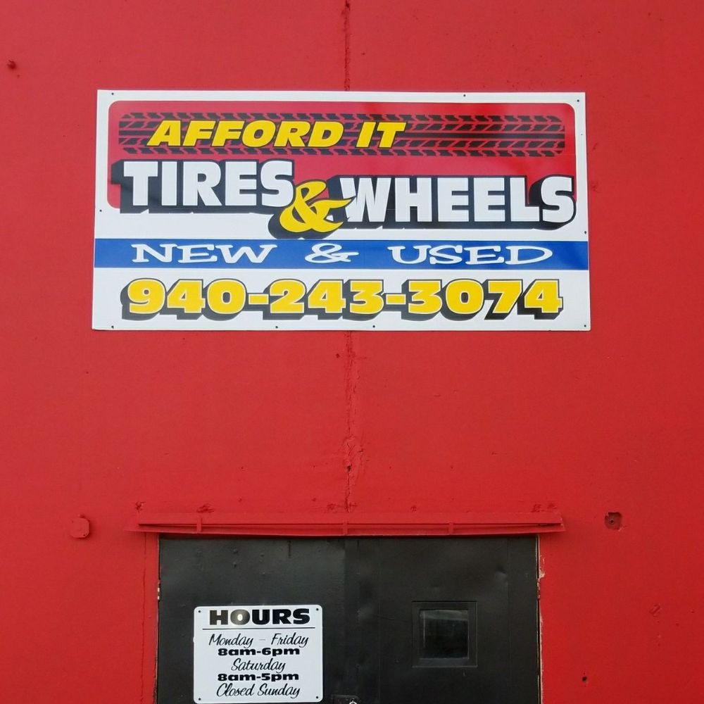 Afford-It Tires & Wheels - Denton Appointments