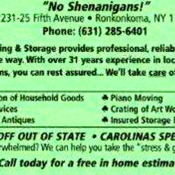 O'flaherty Moving & Storage Inc - Ronkonkoma Environment