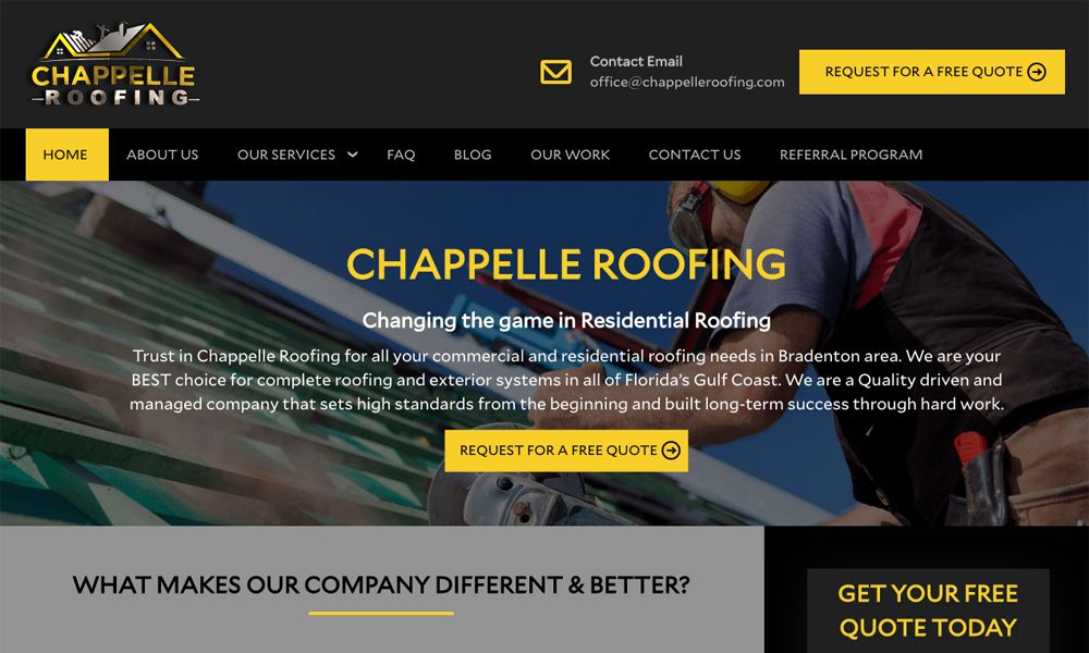 Chappelle Roofing LLC - Sarasota Affordability