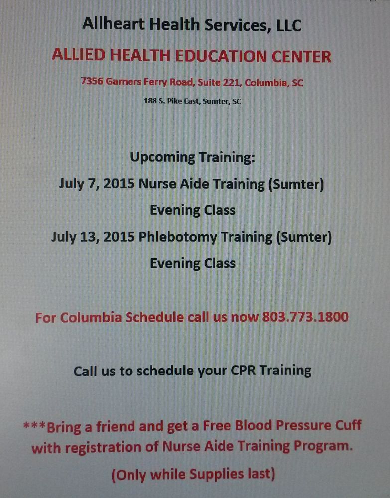 Allheart Health Services, LLC - Sumter Shared(803)