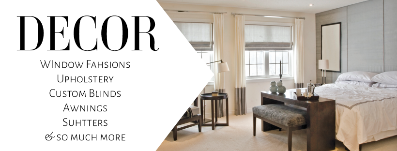 Decor Window Fashions & Upholstery - Barrie Improvement