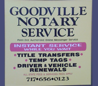 Goodville Notary Service - Lancaster Positively