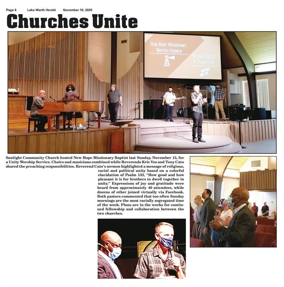 New Hope Baptist Church - Lake Worth Enterprise