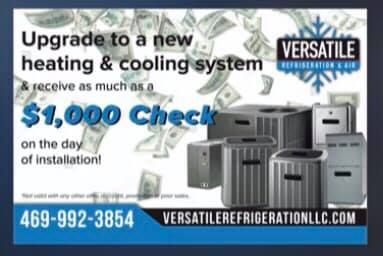 Versatile Refrigeration & Air LLC - Mesquite Established