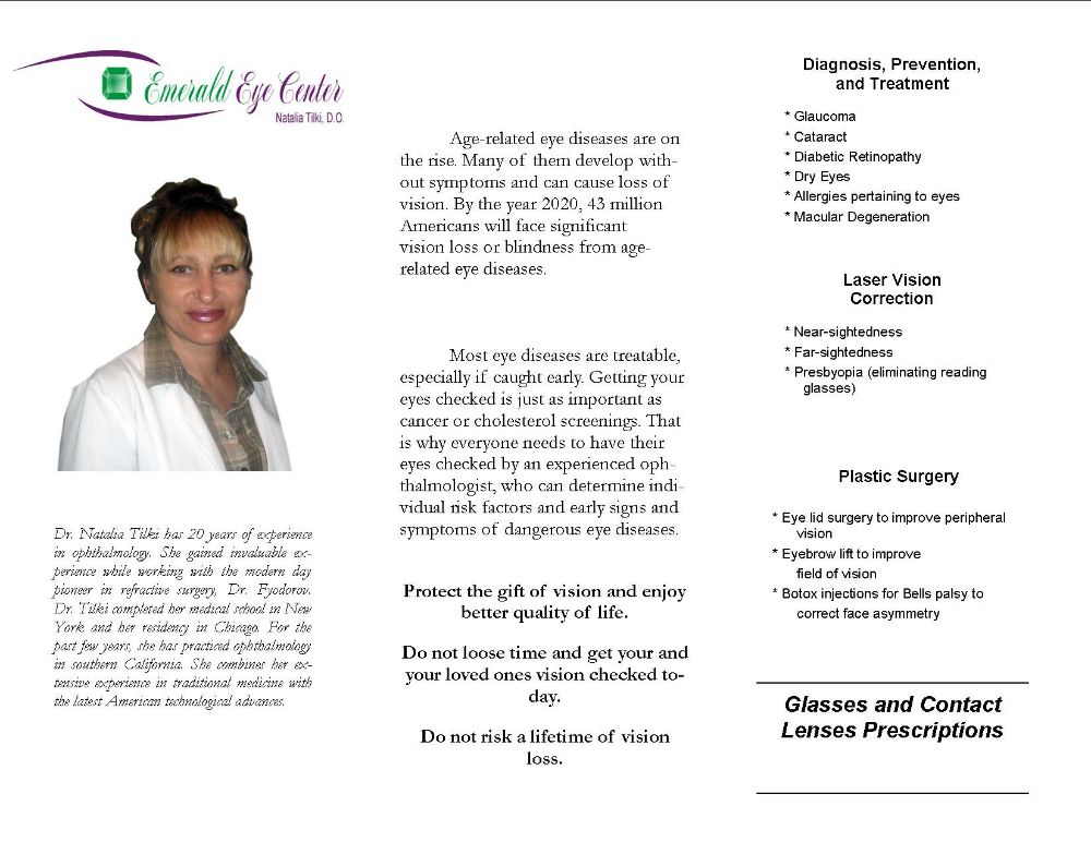 Emerald Eye Center - Encino Accommodate