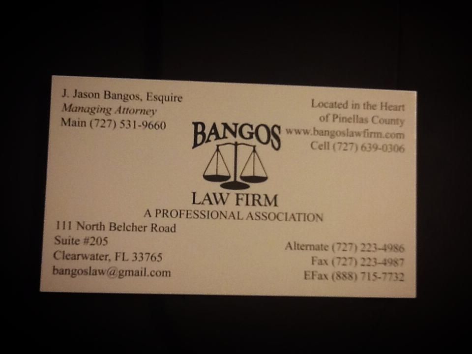 Bangos Law Firm, P.A. - Clearwater Information