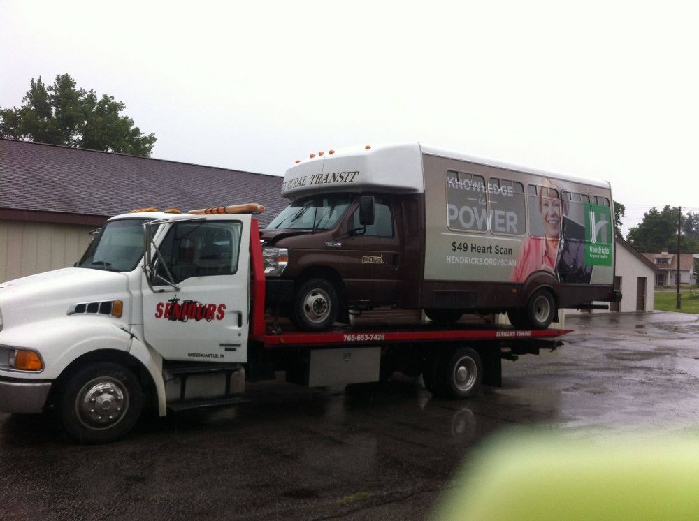 Seniour's Towing - Greencastle Appointments