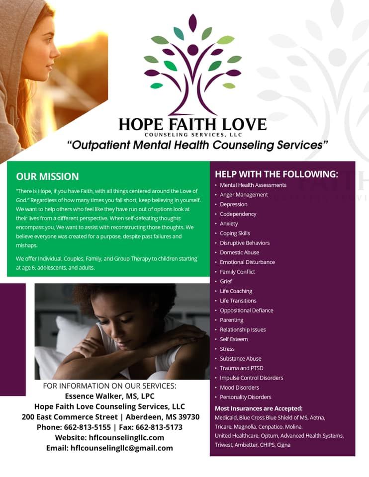 Hope Faith Love Counseling Services, LLC - Aberdeen Wheelchairs