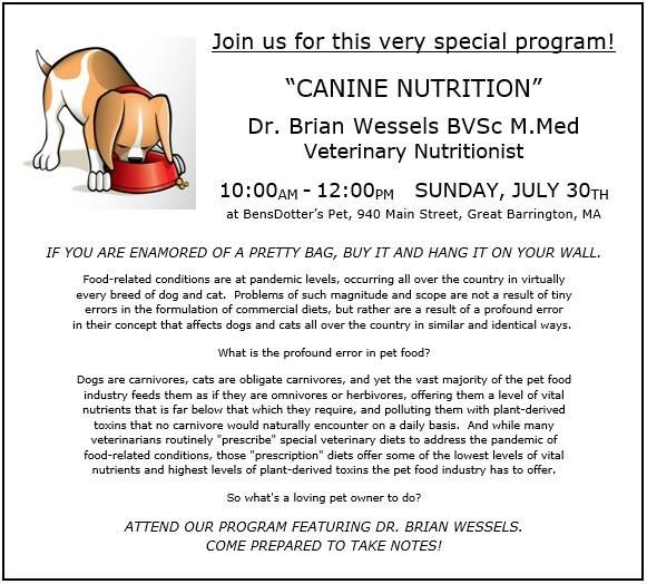 BensDotter's Pet - Great Barrington Specialists