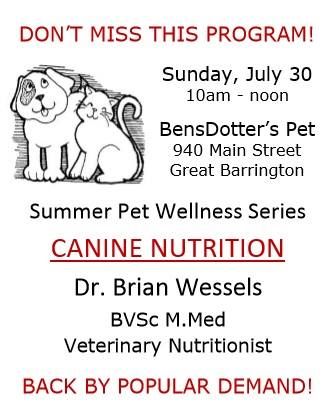 BensDotter's Pet - Great Barrington Information