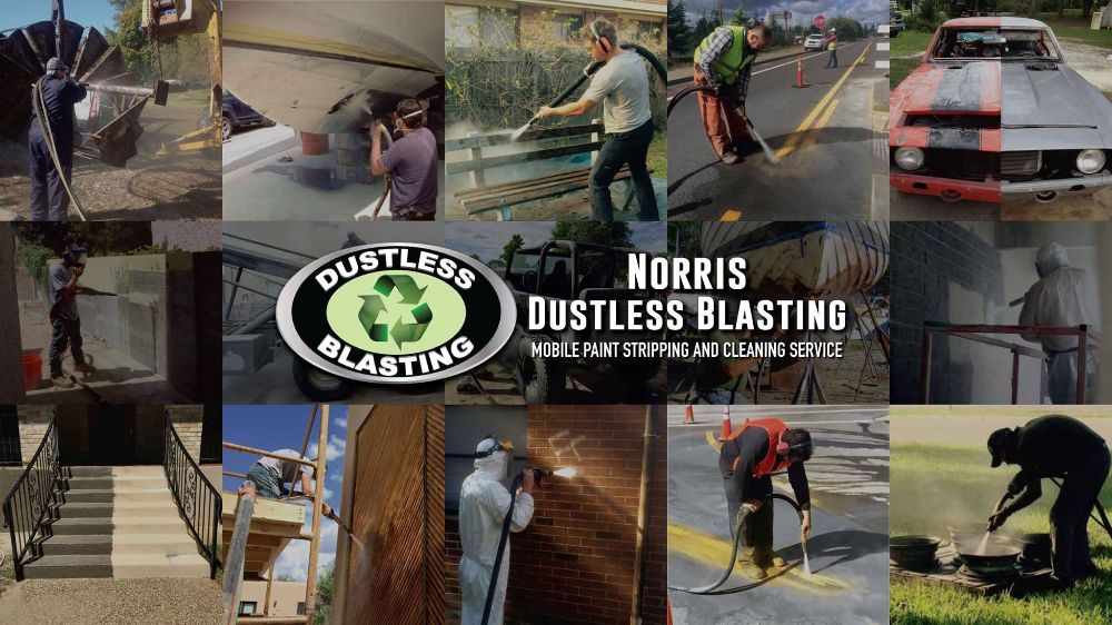 Norris Dustless Blasting Wheelchairs