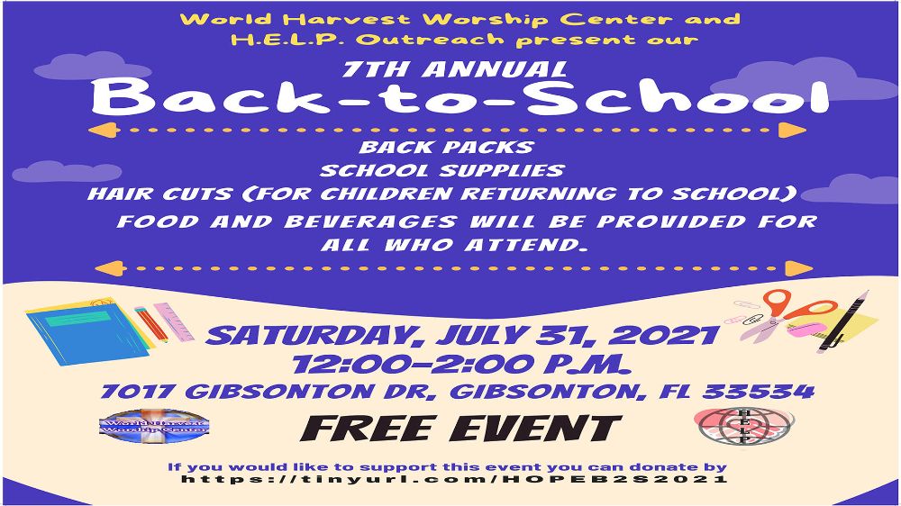 World Harvest Worship Center - Gibsonton Information