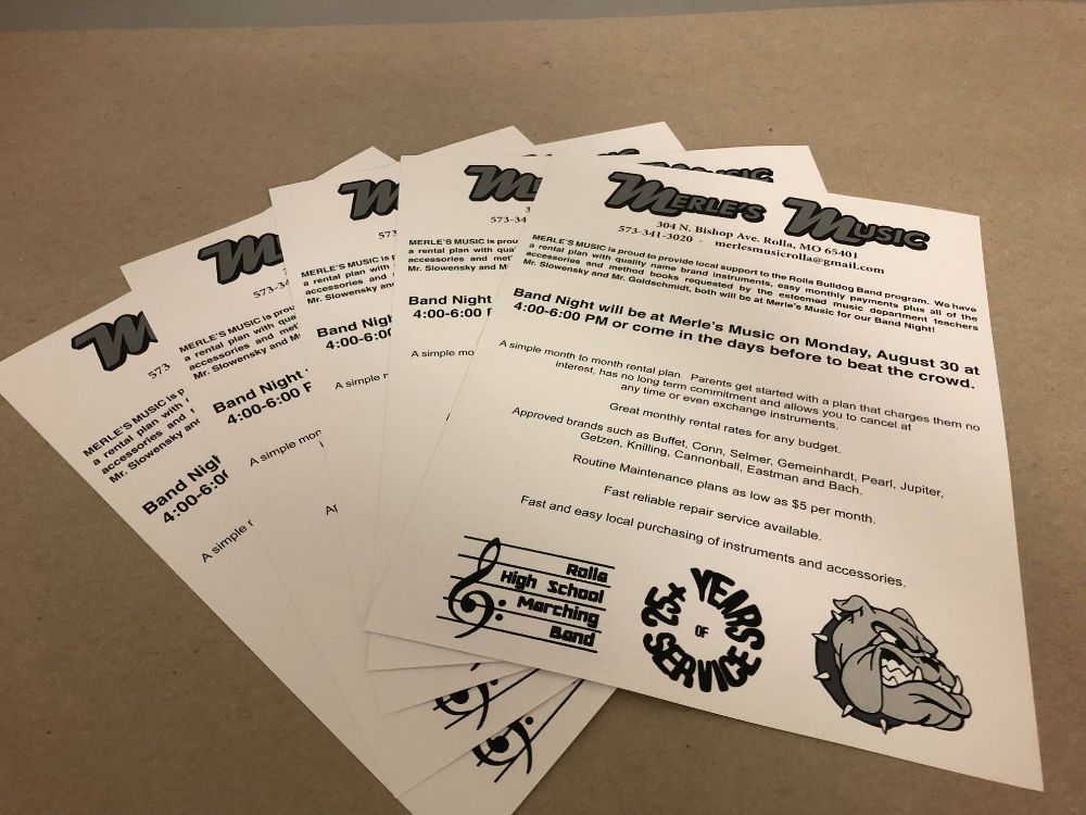 Scotts Printing Rolla Service Print and Sign