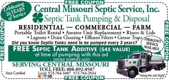 Central Missouri Septic Service Inc - Rosebud Wheelchairs