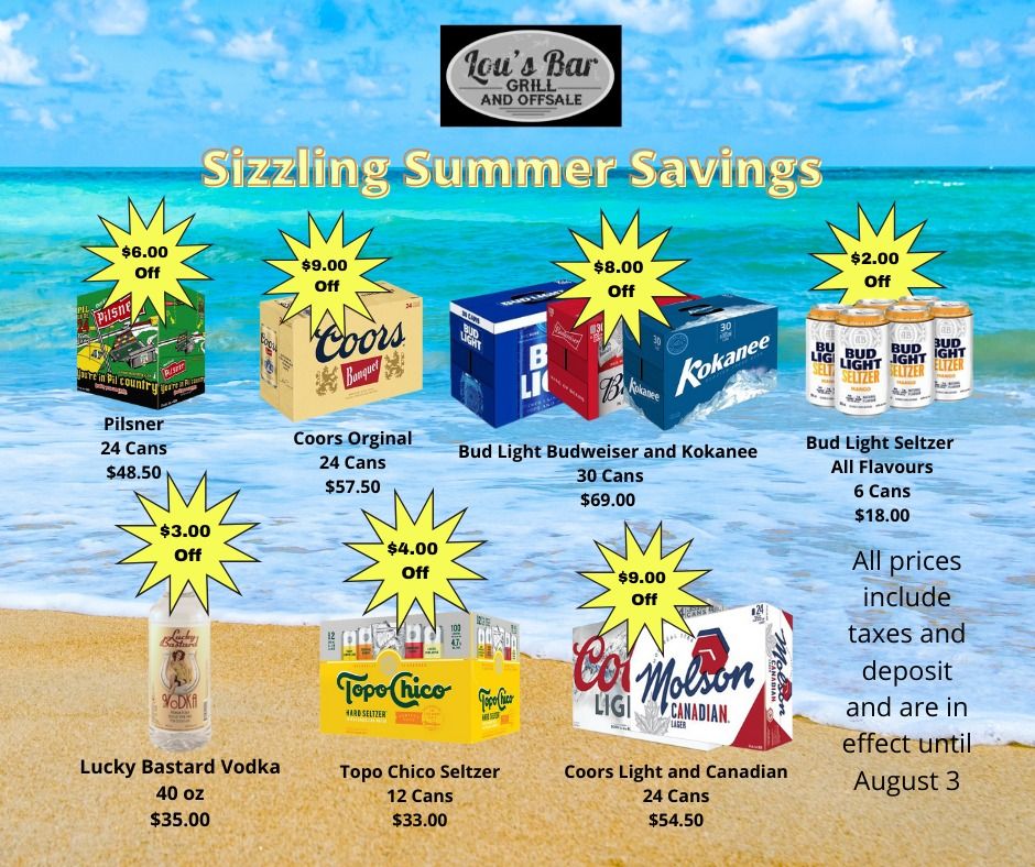 Lou's Bar, Grill and Offsale - Shellbrook Wheelchairs