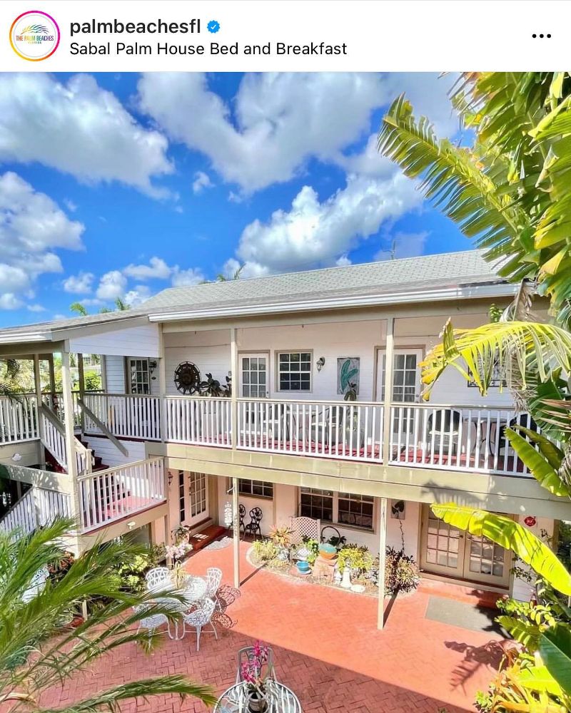 Sabal Palm House Bed and Breakfast - Lake Worth Information