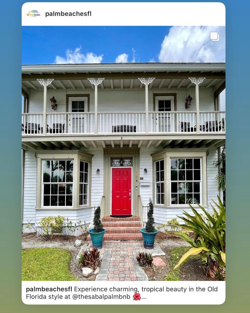 Sabal Palm House Bed and Breakfast - Lake Worth Informative