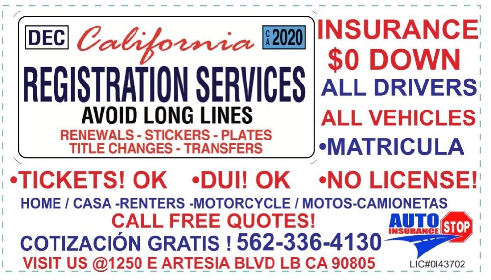 Auto Stop Insurance Services - Long Beach Fantastic!