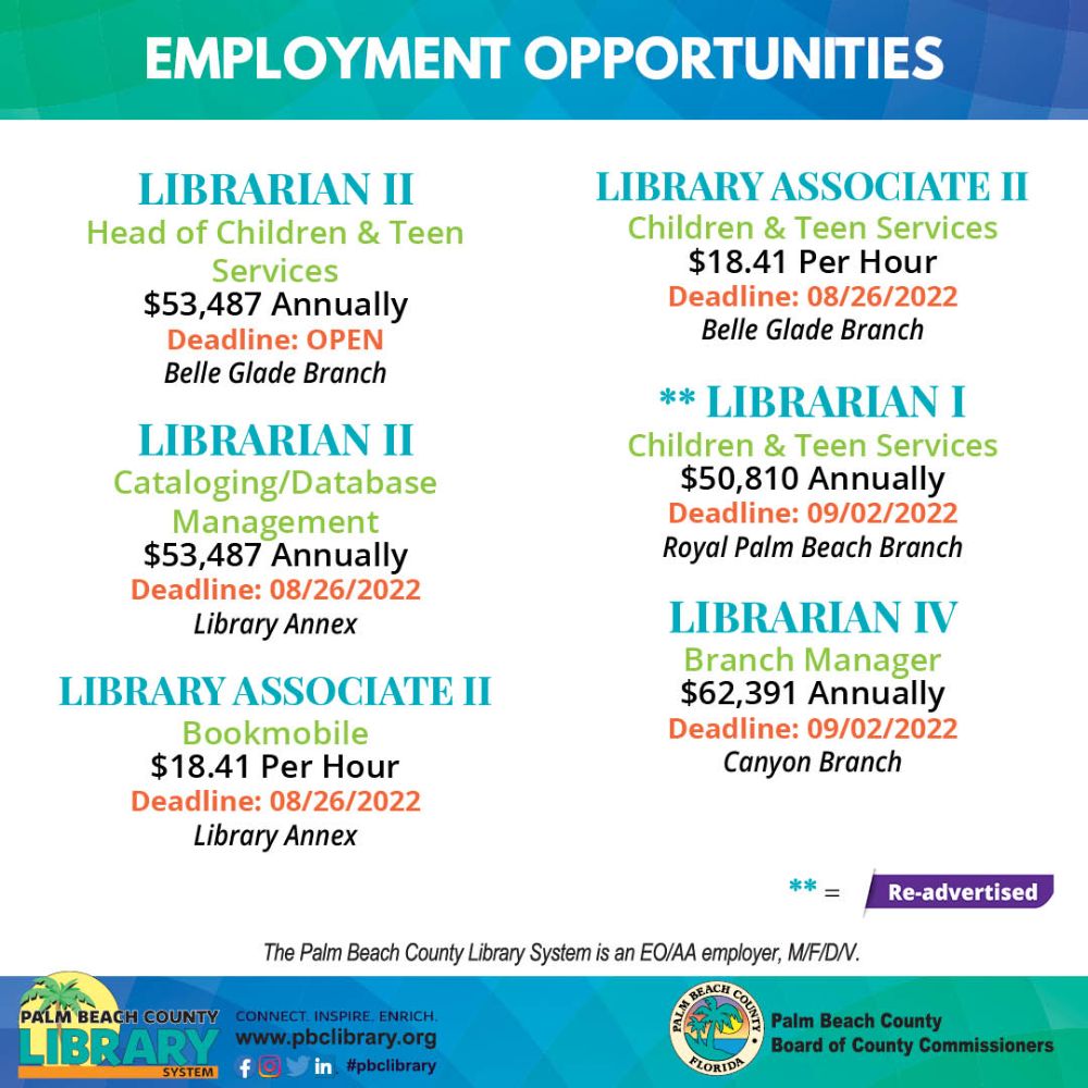 Palm Beach County Library - West Palm Beach Information