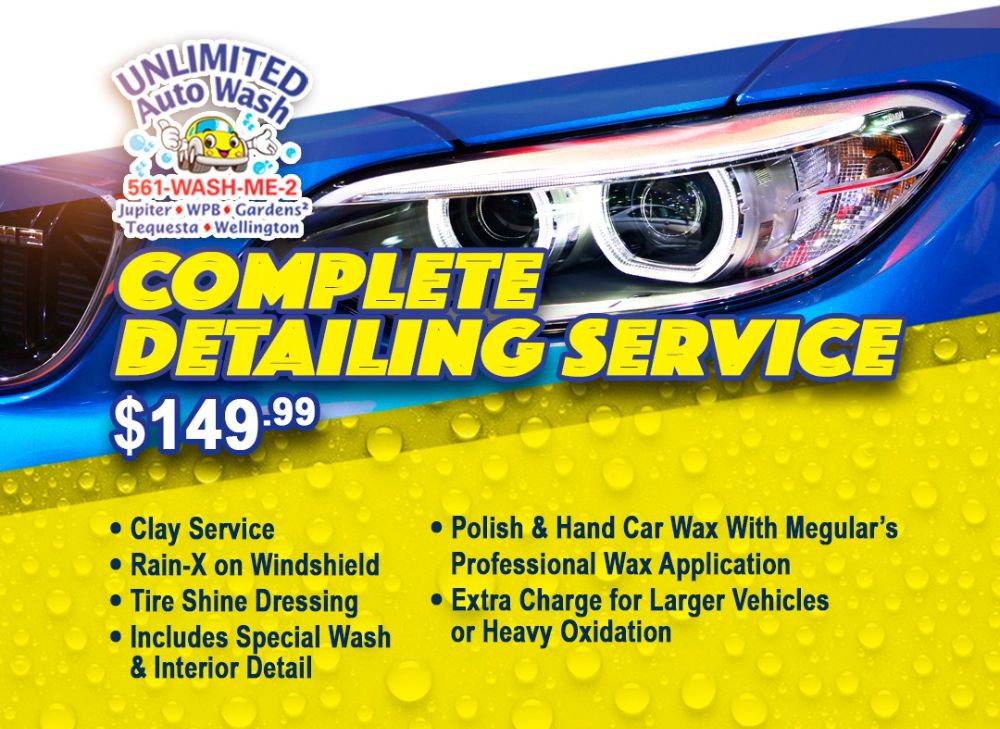Unlimited Auto Wash Club of Jupiter, West Timeliness