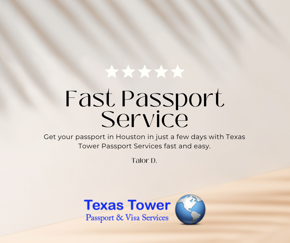 Texas Tower Passport & Visa Services - Houston Positively