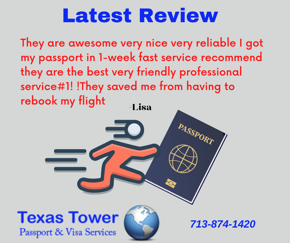 Texas Tower Passport & Visa Services - Houston Everything