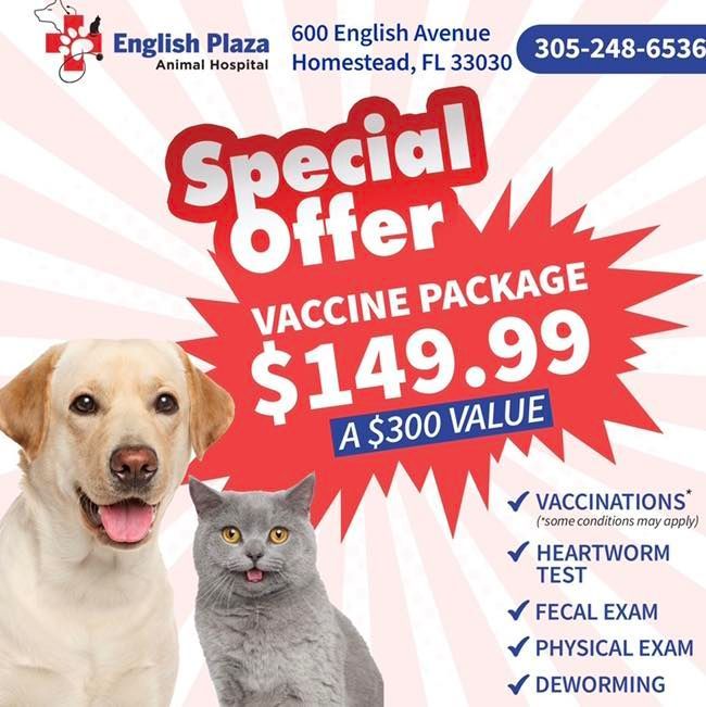 English Plaza Animal Hospital - Homestead Regulations