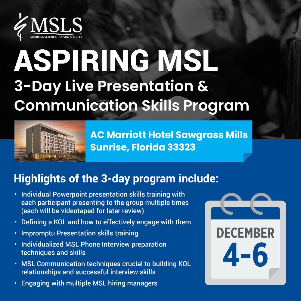 Medical Science Liaison Society - Highland Beach Fantastic!