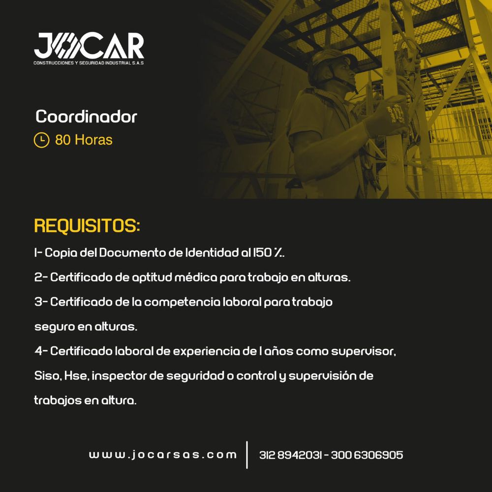 Jocar Construcciones y Seguridad Industrial S.A.S. - Cartagena Information
