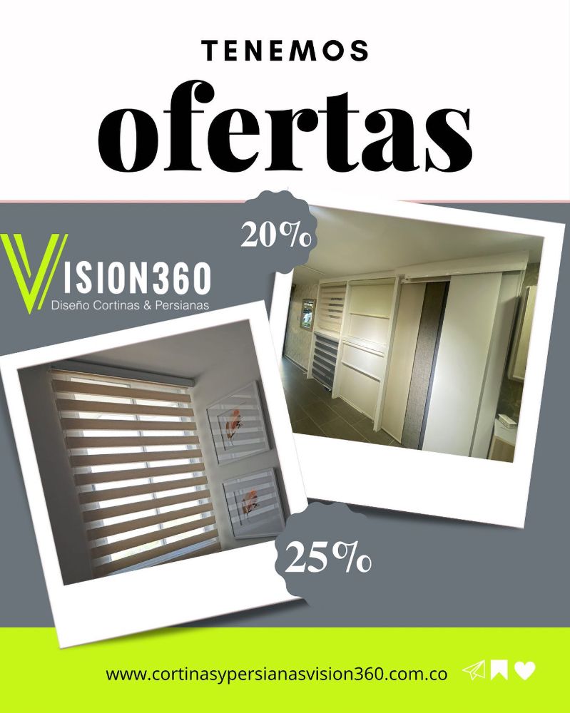 Vision 360 cortinas y persianas - Cartagena Accommodate