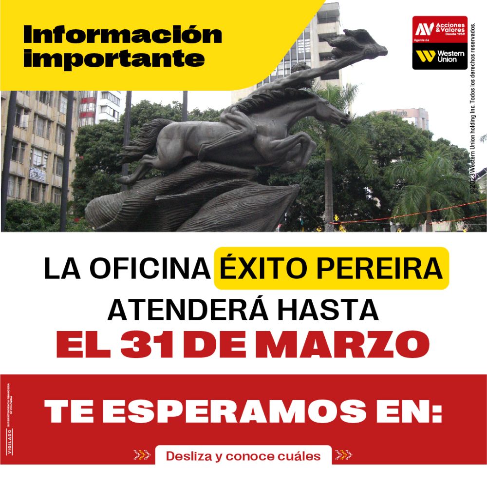 Western Union - Acciones y Valores - Cartagena Fantastic!