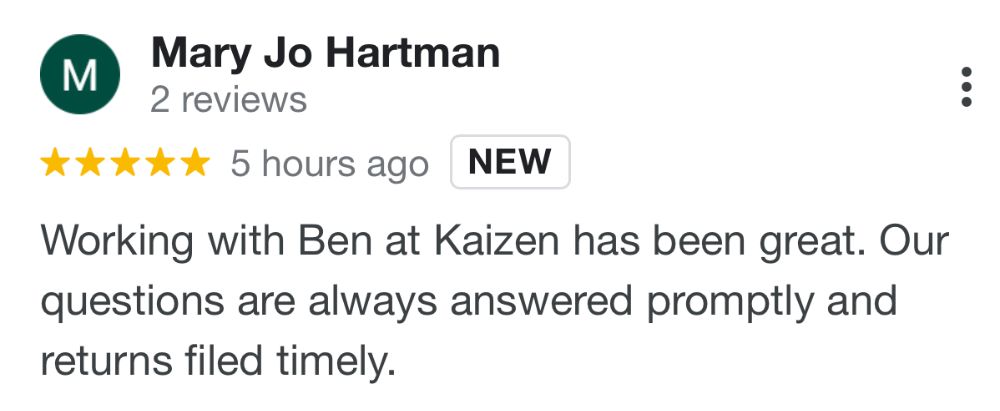 Kaizen CPAs + Advisors - Antioch Reasonably