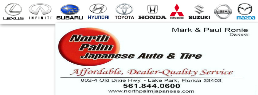 North Palm Japanese Auto - Lake Park Timeliness