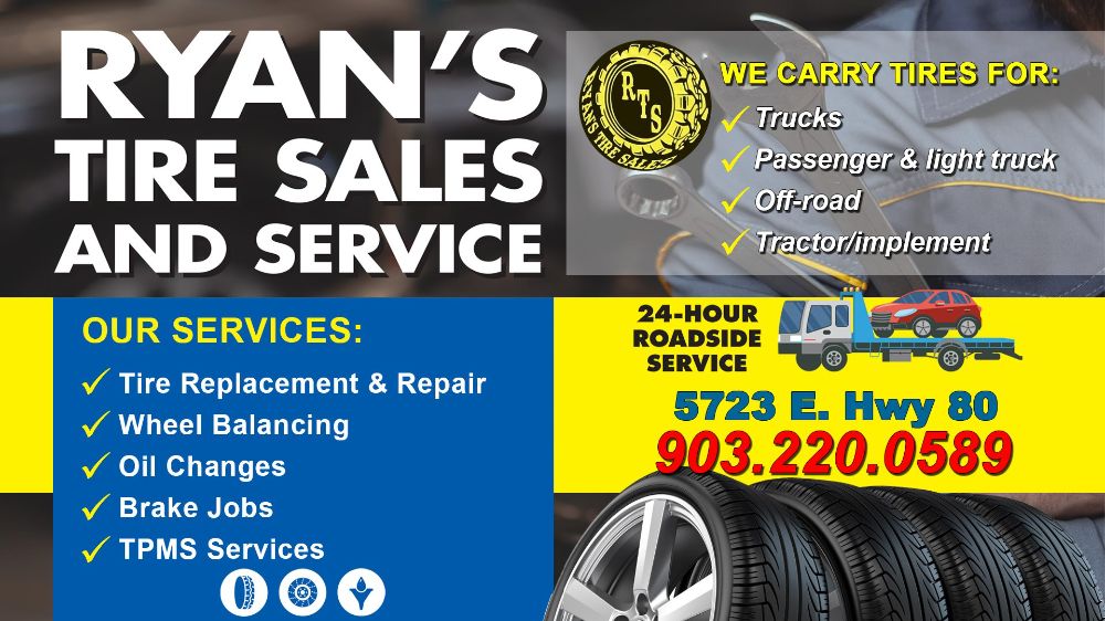 Ryan's Tire Sales & Service - Kilgore Environment