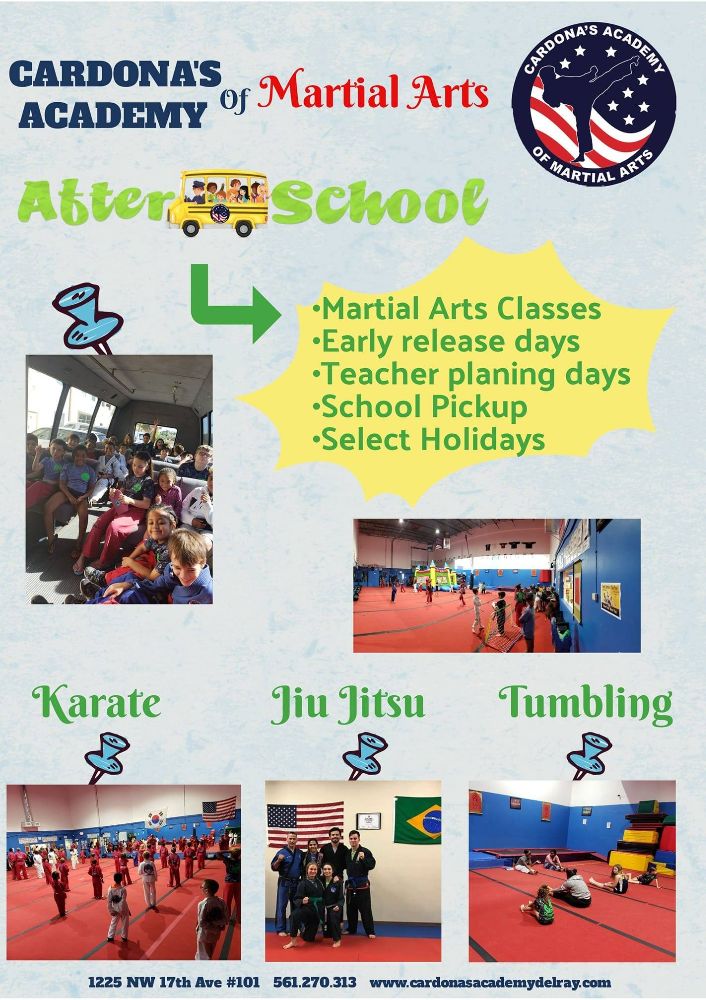 Cardona’s Academy Of Martial Arts - Delray Beach Accommodate