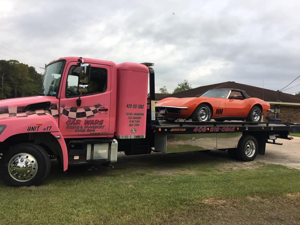 Car Wars Towing & Transport - Orange Timeliness